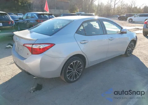 2016 Toyota Corolla S Plus z USA, uszkodzony, nr VIN 2T1BURHE2GC515258